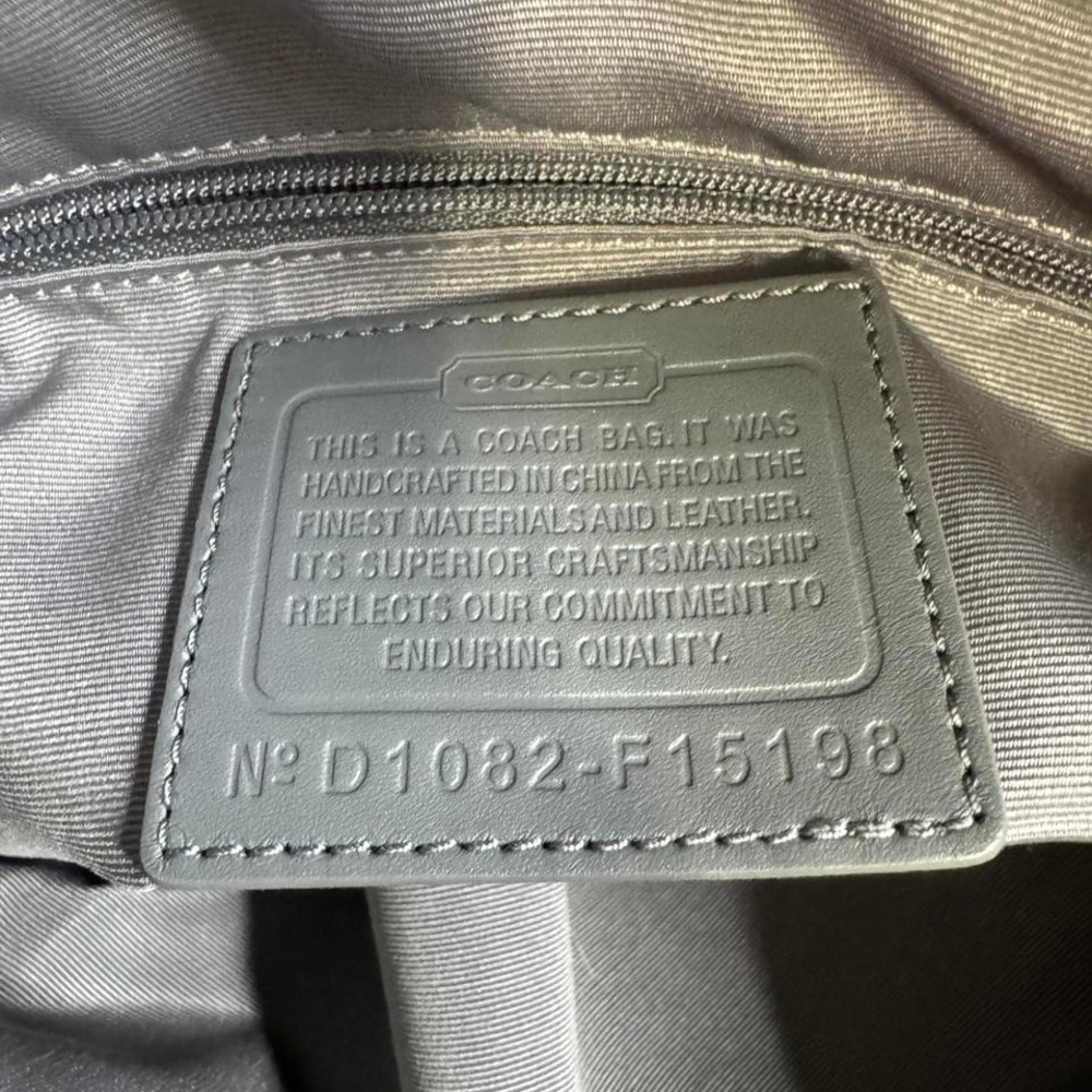 Y2k Coach‎ Soho Lynn Hobo Op Art Medallion Scarf Print Glam Shoulder Bag - Picture 8 of 8